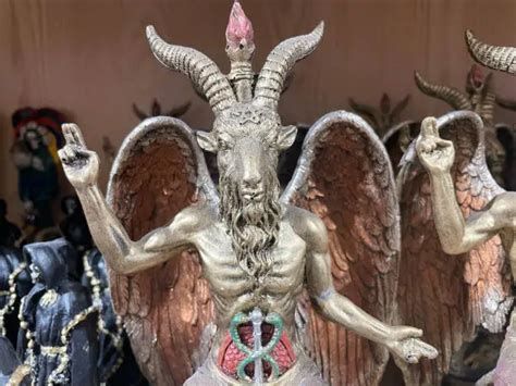 Rappresentazione simbolica del concetto di Satana come 