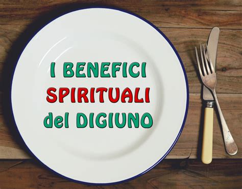 infografica sui benefici spirituali del digiuno