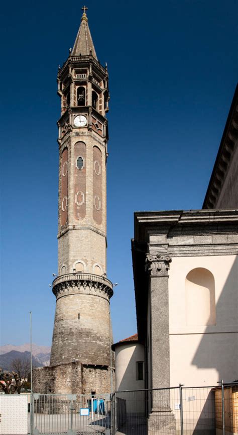Campanile della Basilica di Sant'Alessandro in Colonna in costruzione o completato