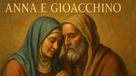 Sant'Anna e San Gioacchino in preghiera, illustrazione biblica