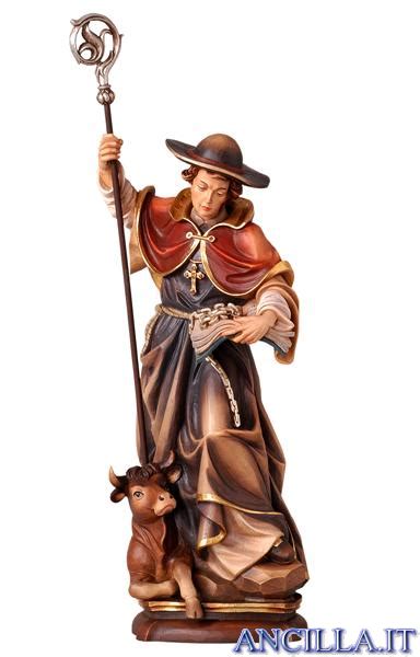 Dettaglio iconografico o statua di San Leonardo Abate