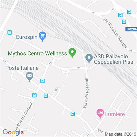 Mappa della zona di Trobbiano con evidenziata Via Madre Teresa di Calcutta
