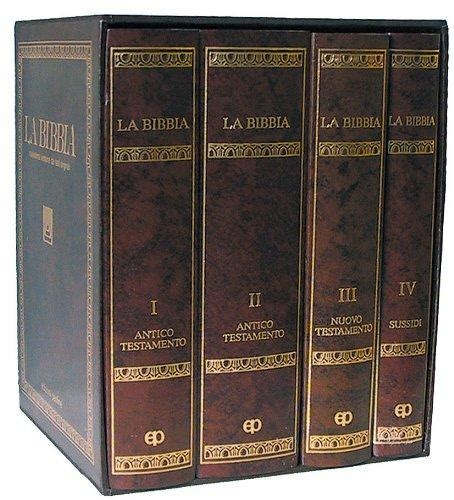 Copertina della nuova edizione della Bibbia Edizioni San Paolo con dettagli sulle pagine interne