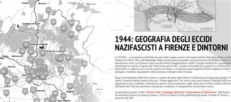 Mappa della zona degli eccidi di Marzabotto e dintorni