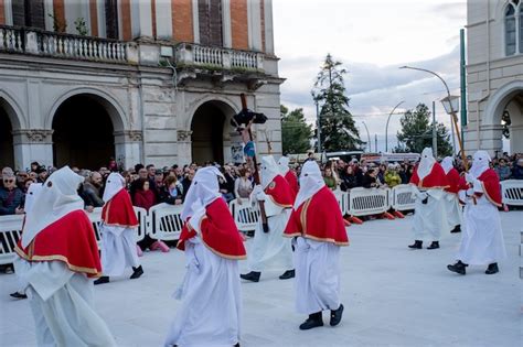 Mappa del percorso della Processione del Venerdì Santo a Chieti