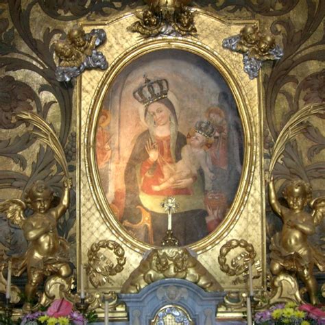Foto panoramica del Santuario Madonna delle Grazie ad Allumiere sul Monte delle Grazie