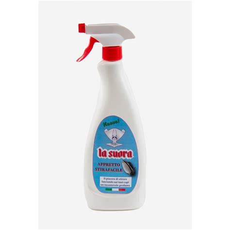 Foto di flacone di appretto spray, con etichetta 