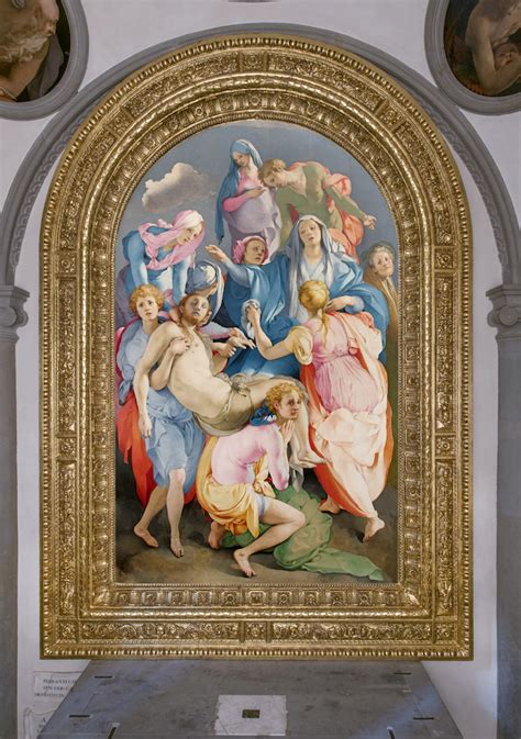 La Deposizione di Pontormo nella Cappella Capponi, Chiesa di Santa Felicita