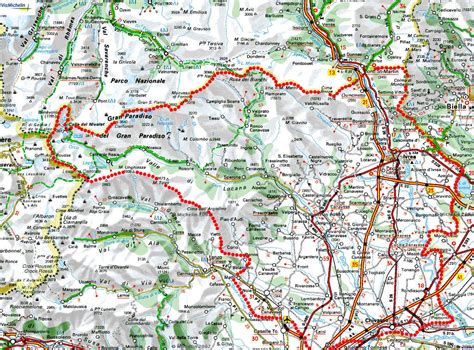 Mappa del Canavese con evidenziato Frassinetto e Pont Canavese