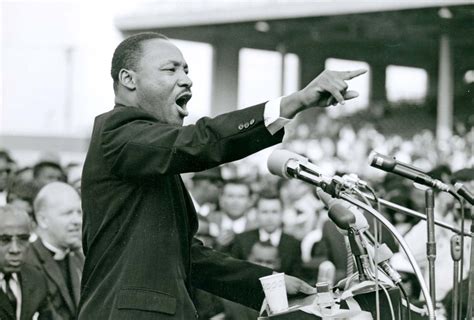 fotografia storica di Martin Luther King Jr.