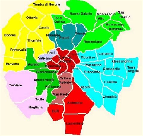 Mappa dell'area di Roma con evidenziati i quartieri San Basilio e Tor Sapienza, punto di riferimento per le operazioni di polizia