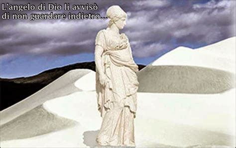 illustrazione della moglie di Lot che si trasforma in statua di sale