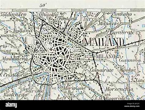 Mappa storica che mostra la posizione di Lobaco lungo la Cassia vetus