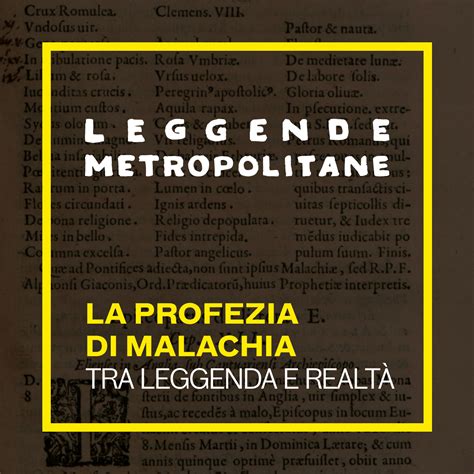 Pagina originale del Lignum Vitae con la Profezia di Malachia