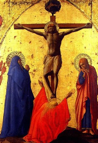 Masaccio, Crocifissione, Polittico di Pisa, Museo di Capodimonte, Napoli