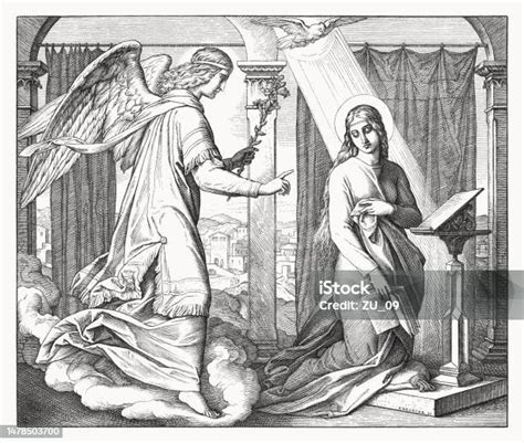 illustrazione annunciazione a Maria