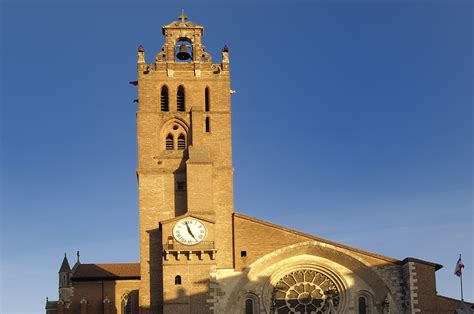 Ricostruzione ipotetica della cattedrale romanica di Tolosa nel XII secolo
