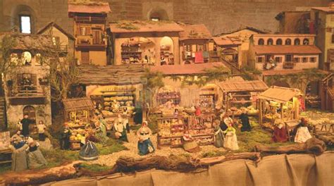 Presepe natalizio allestito all'interno della Canonica di Vezzolano