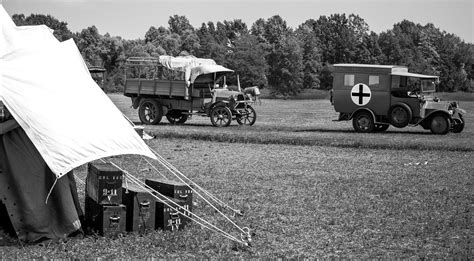 Foto storica di un ospedale da campo durante la Guerra di Crimea