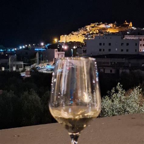 Foto storica della Croce Luminosa sul Monte Sarago a Ostuni