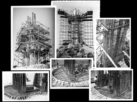 Schizzo del progetto originale del Cristo Redentore