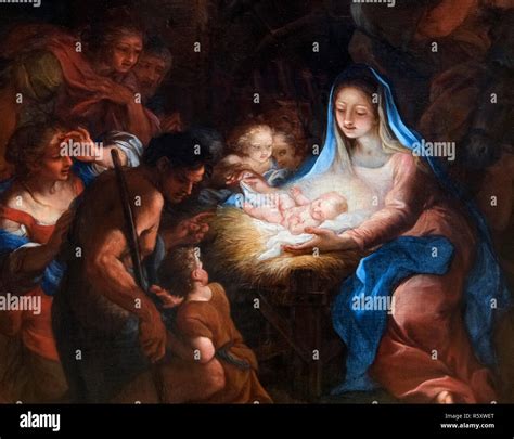 Dettaglio della Natività di Jacopo Empoli