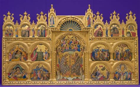 Polittico di Paolo Veneziano con Santa Caterina