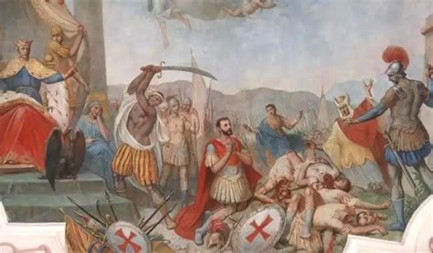 Illustrazione del martirio della Legione Tebana