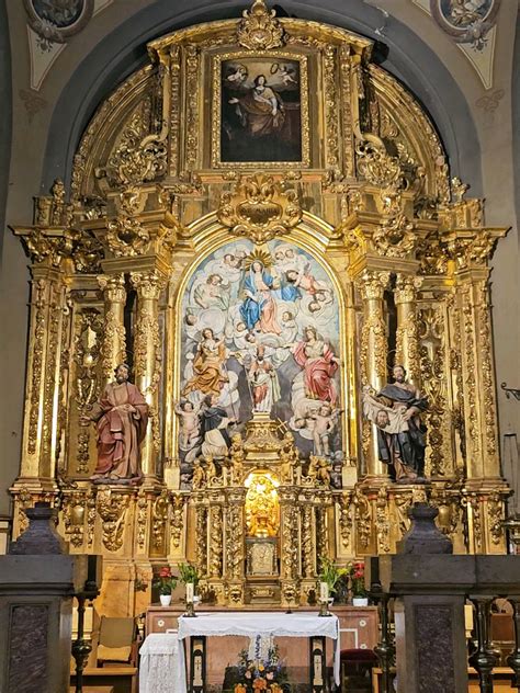 Esempio di altare a dossale o retablo barocco