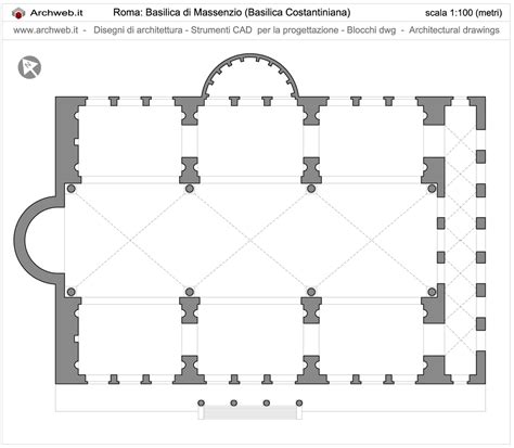 Pianta o schematica rappresentazione dell'Abbazia di San Paolo d'Argon con i suoi chiostri