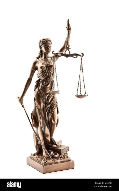 Simbolo della giustizia con bilancia e spada