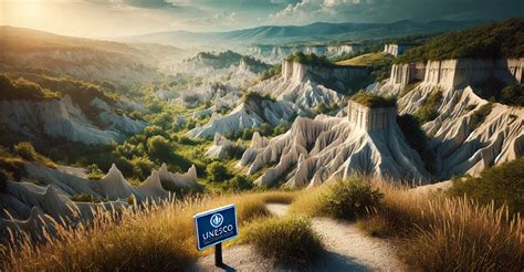 Foto di terre rosse dovute a fenomeni carsici