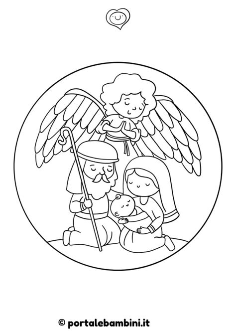 Foto di bambini che colorano disegni religiosi tratti dal sussidio 
