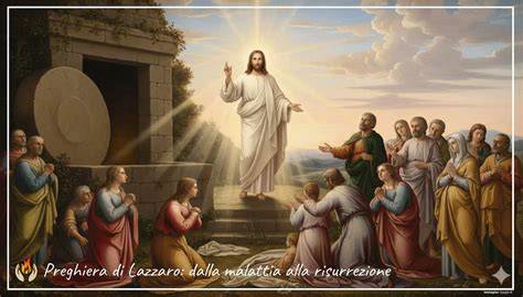 Illustrazione della Risurrezione di Lazzaro