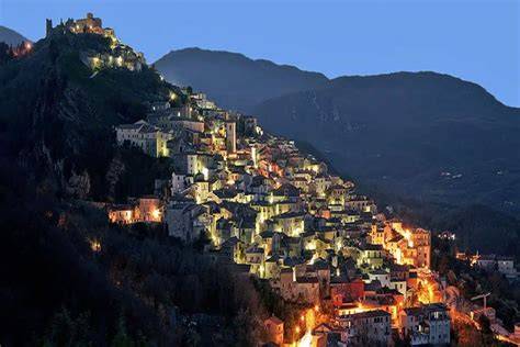 Foto storica del convento di Morcone