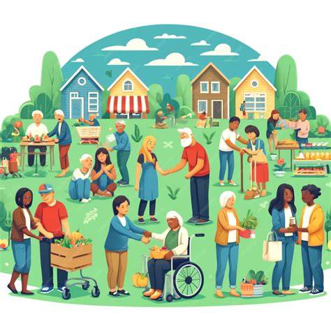 Thematic photo of a diverse group of people in a community setting, possibly a church or a gathering place, illustrating community engagement and outreach.