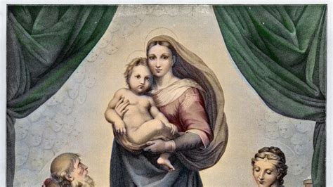 Immagine simbolica della Madonna che abbraccia il mondo o un gruppo di persone