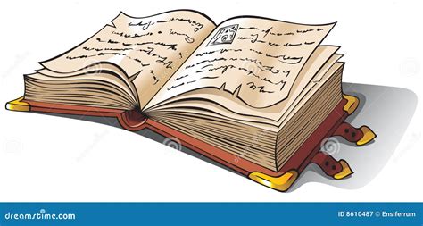 Illustrazione di un antico libro aperto con simboli celesti, rappresentante il Libro della Vita