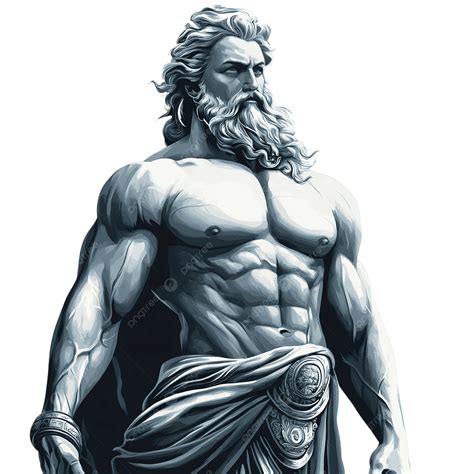 Zeus che cuce Dioniso nella sua coscia (illustrazione mitologica)