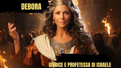 illustrazione di Debora la profetessa e giudice