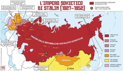 Mappa dell'Unione Sovietica negli anni '80