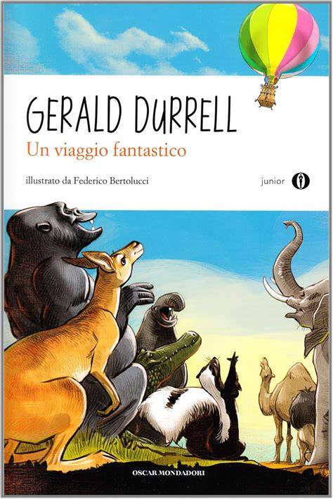 copertina stilizzata di un libro di Gerald Durrell