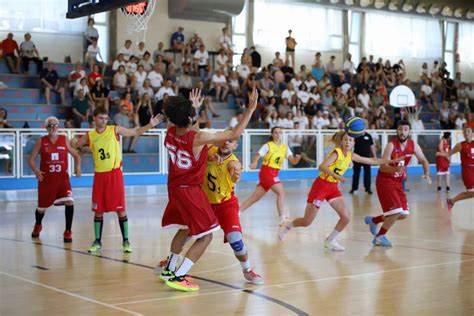Foto di una partita di Baskin in azione
