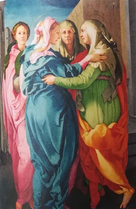 dipinto della Visitazione di Maria a Elisabetta