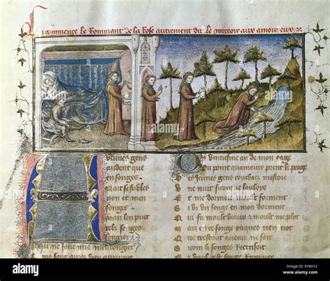 Illustrazione di Ermanno il Contratto, monaco e studioso medievale