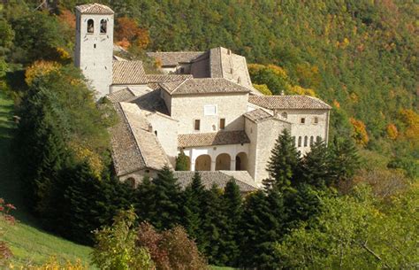 Illustrazione del Monastero di Fonte Avellana