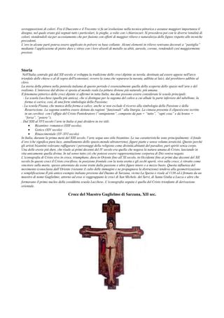 Rappresentazione di una croce semplice, senza crocifisso, utilizzata nella Quaresima