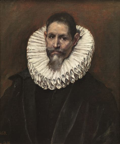 Ritratto di El Greco, pittore cretese-spagnolo