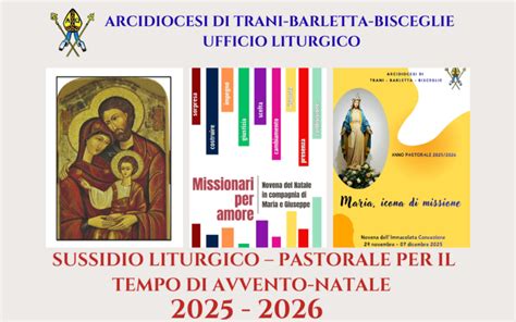 Copertina di un sussidio pastorale per il tempo di Avvento e Natale