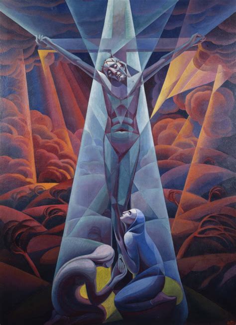 Gerardo Dottori, La Crocifissione (1927/1928)